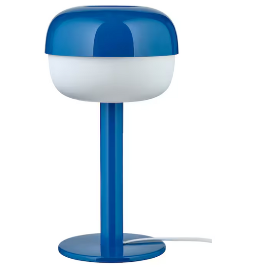 Table lamp, blue, 36 cm