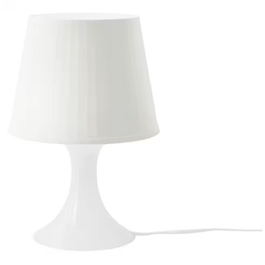 Table lamp, white, 29 cm