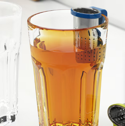 SAKKUNNIG Tea infuser, light green/blue