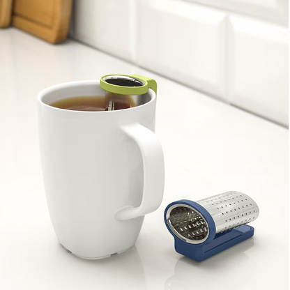 SAKKUNNIG Tea infuser, light green/blue