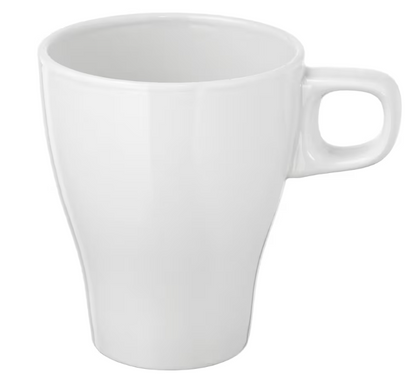 FÄRGRIK Mug, stoneware white, 25 cl