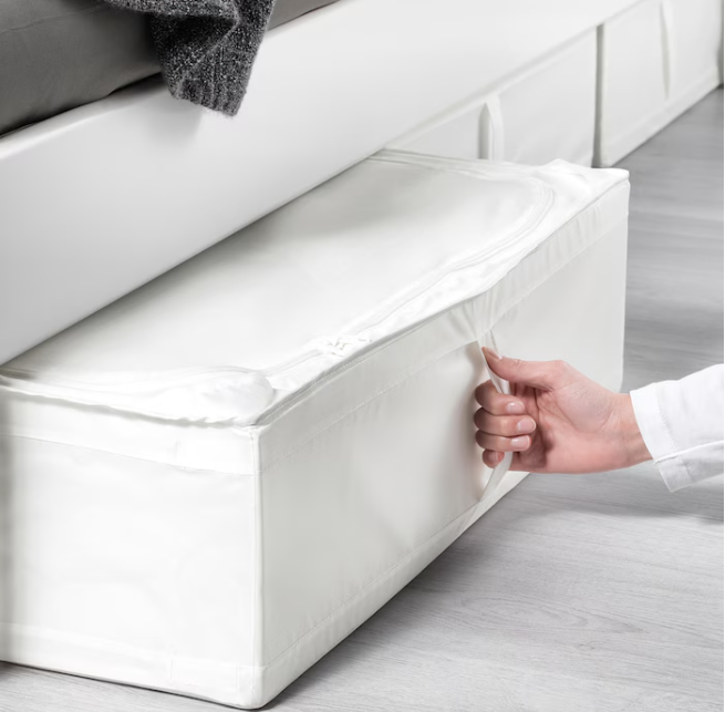 Storage case, white, 65x53x19 cm