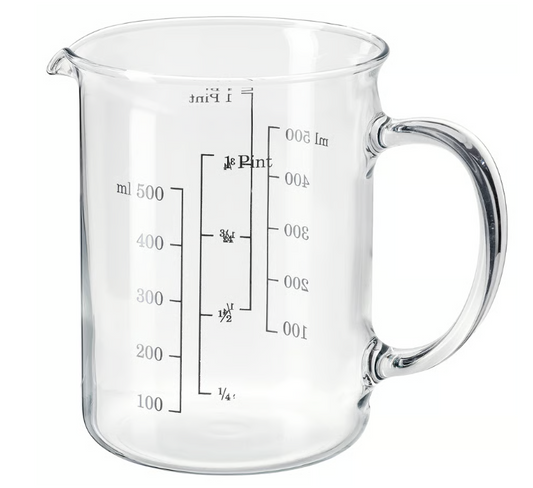 IKEA VARDAGEN Measuring jug, glass, 0.5 l