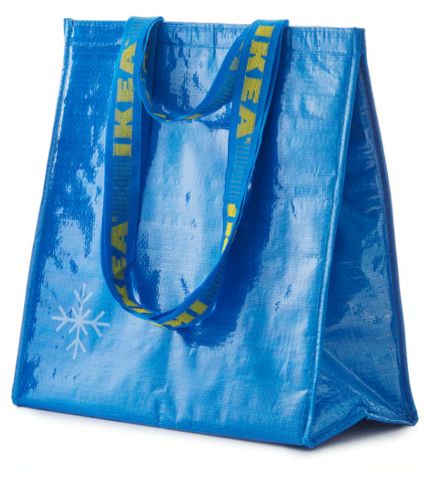 IKEA FRAKTA Cool bag, blue, 38x40 cm