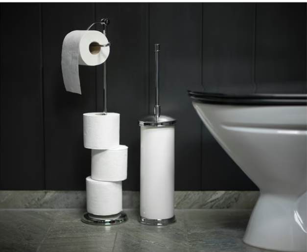 IKEA BALUNGEN Toilet roll holder, chrome-plated