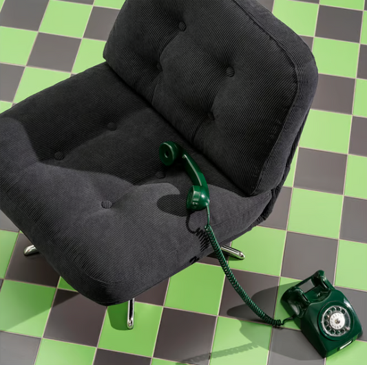 IKEA DYVLINGE Swivel easy chair, Kelinge black