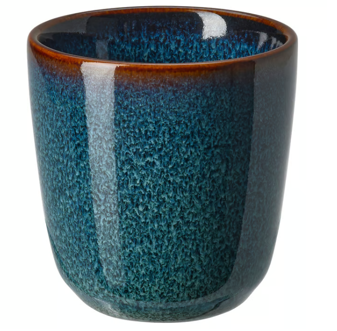 IKEA GLADELIG Espresso cup, blue, 10 cl