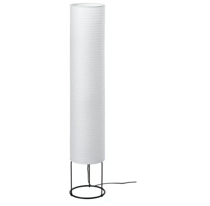 IKEA STRANDAD Floor lamp, white/black