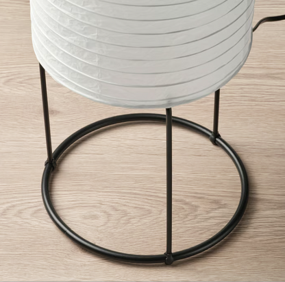 IKEA STRANDAD Floor lamp, white/black