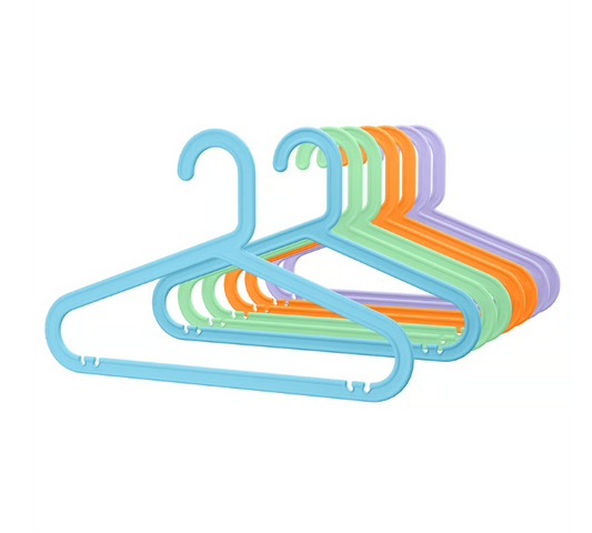 IKEA Children's coat-hanger, mixed colors SET OF 8