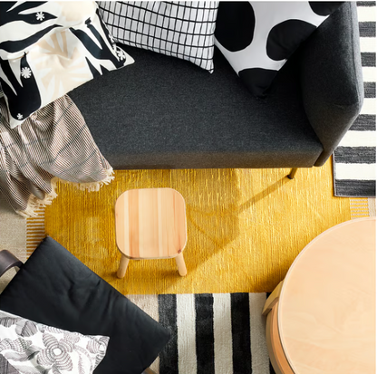 IKEA ELSYSTEM Rug, low pile, multicolour, 133x195 cm