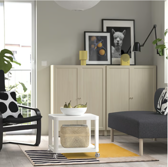 IKEA ELSYSTEM Rug, low pile, multicolour, 133x195 cm
