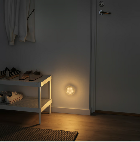 IKEA MOLGAN LED lighting, white/battery-operated