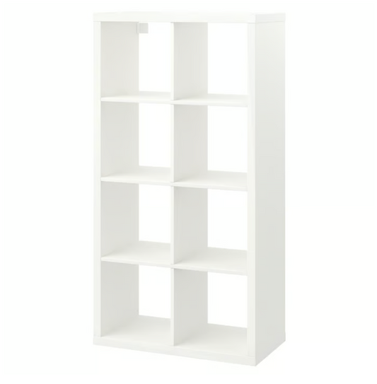 IKEA KALLAX Shelving unit, white, 77x147 cm