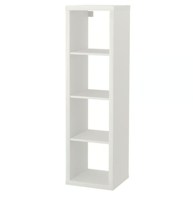 IKEA KALLAX Shelving unit, white, 42x147 cm