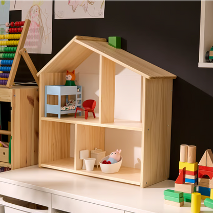 IKEA FLISAT Doll’s house/wall shelf