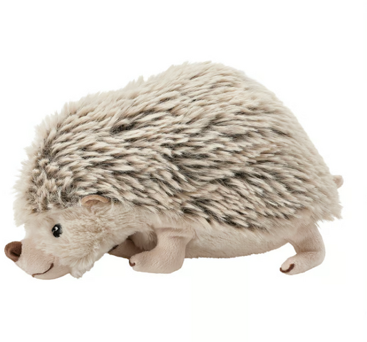 IKEA SKOGSDUVA Soft toy, hedgehog/beige, 21 cm