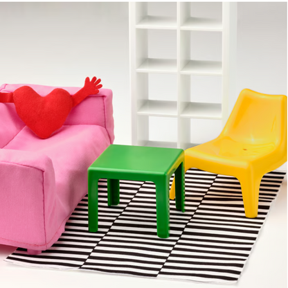 IKEA HUSET Doll's furniture, living-room