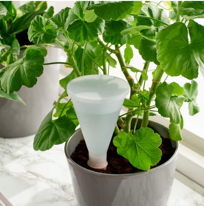 IKEA SVÄMSKOG Self-watering insert, terracotta/transparent, 25 cl