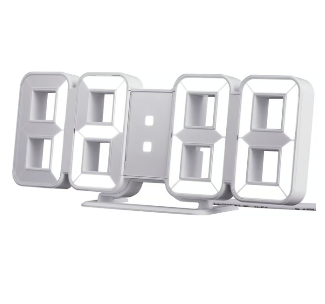 IKEA NOLLÅTTA Alarm clock, white
