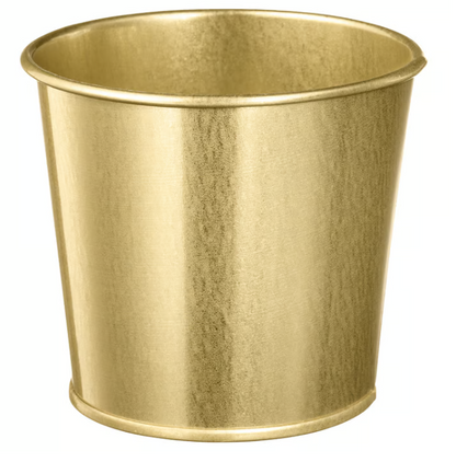 IIKEA DAIDAI Plant pot, brass-colour, 9 cm
