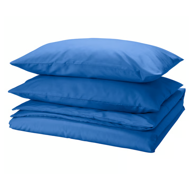 IKEA PILTANDVINGE Duvet cover and 2 pillowcases, blue, 240x220/50x80 cm