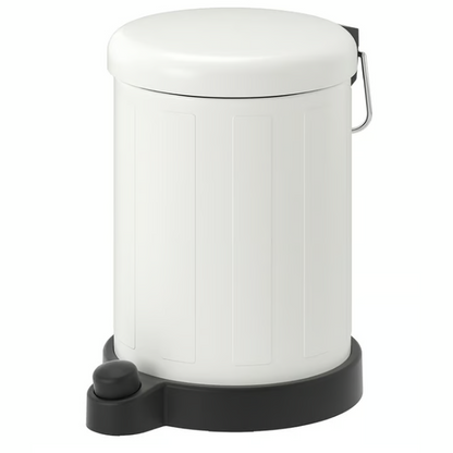 IKEA TOFTAN Waste bin, white, 4 l