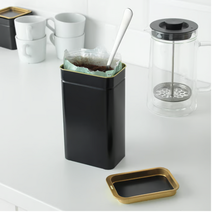 IKEA BLOMNING Coffee/tea tin, 11x7x20 cm
