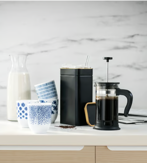 IKEA BLOMNING Coffee/tea tin, 11x7x20 cm