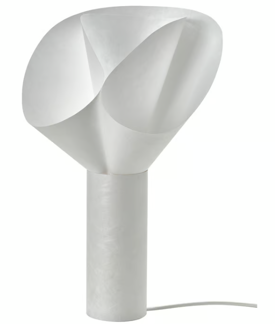 IKEA BÄCKNATE Table lamp, white, 50 cm
