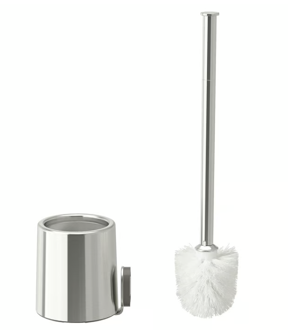IKEA BROGRUND Toilet brush, stainless steel