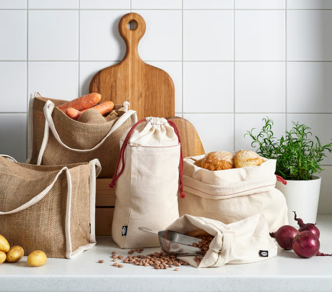 IKEA GULLRISMOTT Food storage bag, for bread, 29x22x20 cm