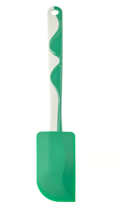 IKEA GUBBRÖRA Rubber spatula, green/white