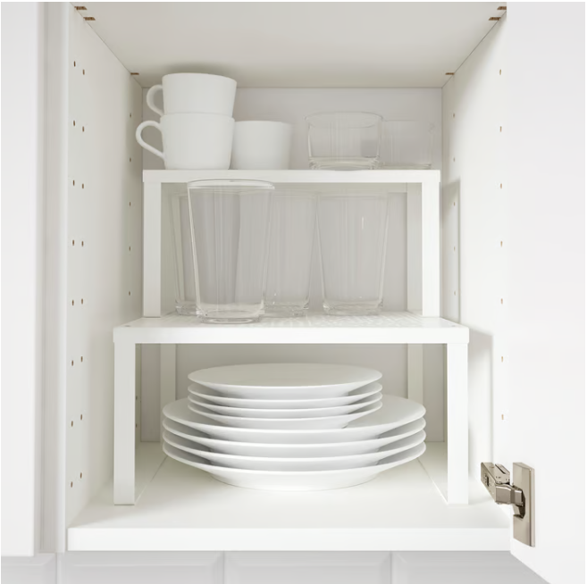 IKEA VARIERA Shelf insert, white, 32x13x16 cm