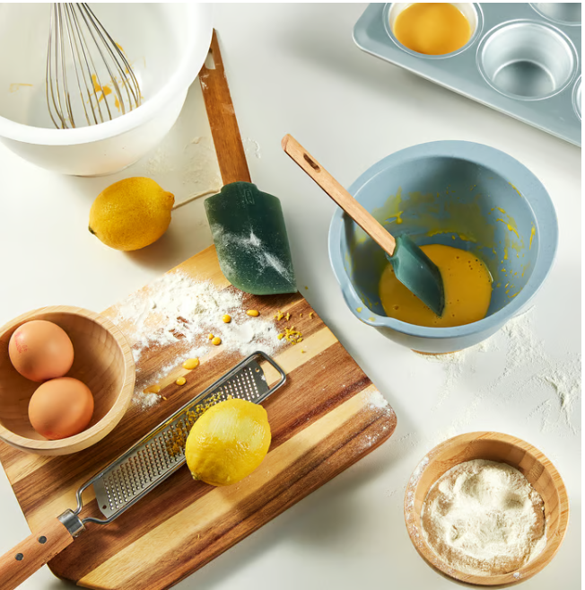 IKEA PONNYFISK Mixing bowl, light grey-blue, 1 l