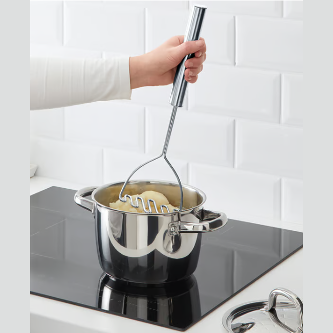 IKEA KONCIS Potato masher, stainless steel