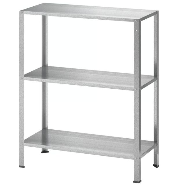 IKEA HYLLIS Shelving unit, in/outdoor, 60x27x74 cm
