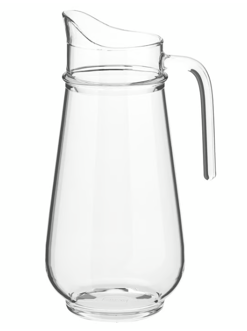 IKEA TILLBRINGARE Jug, clear glass, 1.7 l