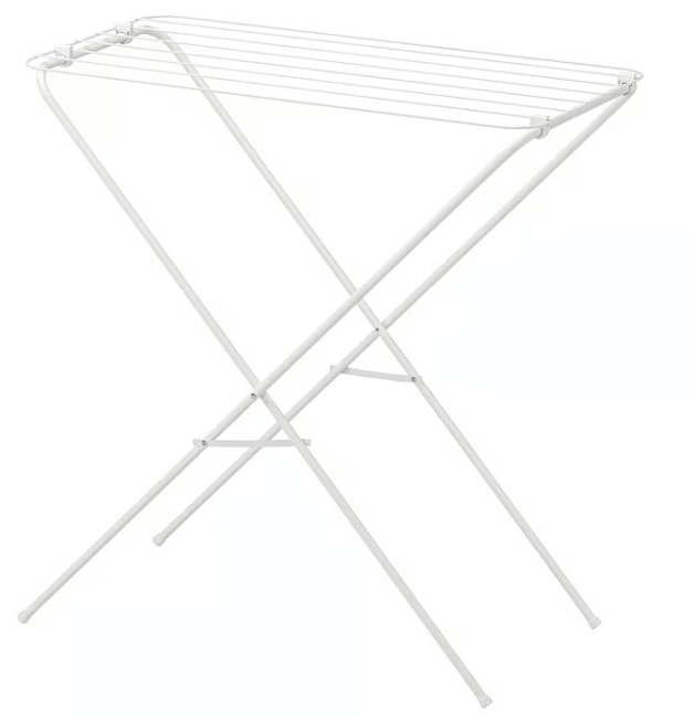 IKEA JÄLL Drying rack, in/outdoor, white