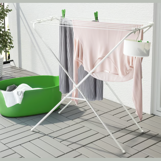 IKEA JÄLL Drying rack, in/outdoor, white