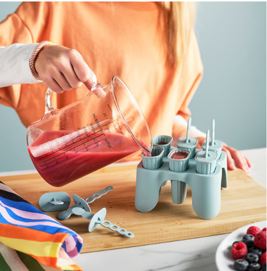 IKEA UPPFYLLD Ice lolly maker, light turquoise