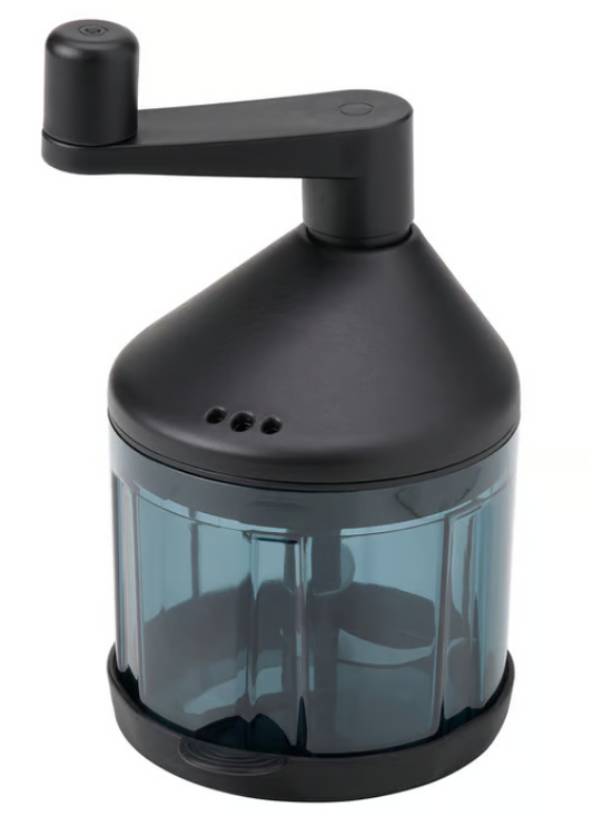 IKEA STENSNULTRA Vegetable chopper, black grey-turquoise/transparent