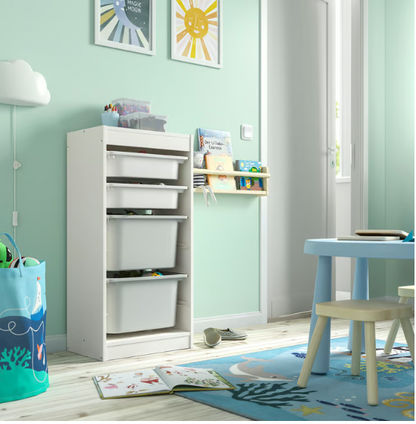 IKEA TROFAST Storage combination with boxes,  46x30x94 cm