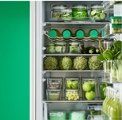 IKEA KLIPPKAKTUS Storage box for fridge, transparent