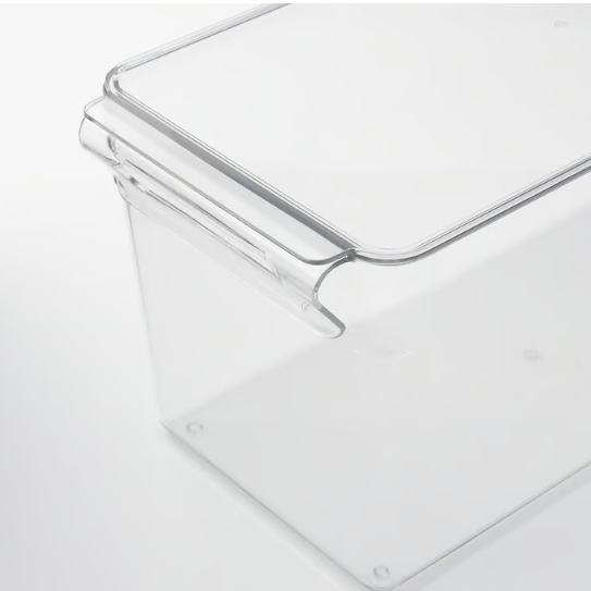 IKEA KLIPPKAKTUS Storage box for fridge, transparent