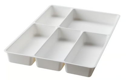 IKEA STÖDJA Cutlery tray, white, 31x50 cm