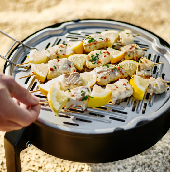 IKEA KORPÖN Portable charcoal barbecue, black