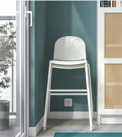 IKEA VILDGÅS Junior chair, white/white