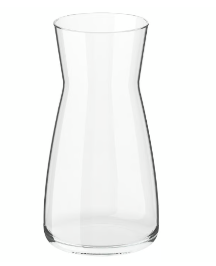 IKEA KARAFF Carafe, clear glass, 1.0 l