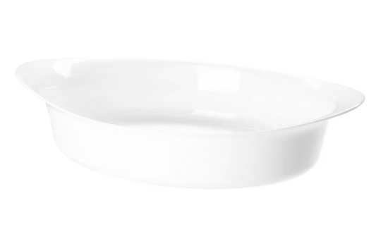 IKEA LÄTTVIKTIG Oven dish, white, 30x19 cm